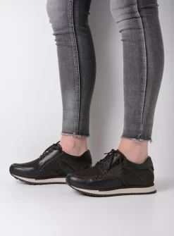 Lage Veterschoenen|Wandelschoenen<Wolky e-Go S2F - asfalt combi stretch leer asfaltcombistretchleer