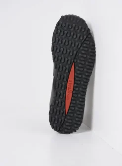 Lage Veterschoenen|Wandelschoenen<Wolky e-Go S2F - zwart combi stretchleer zwartcombistretchleer