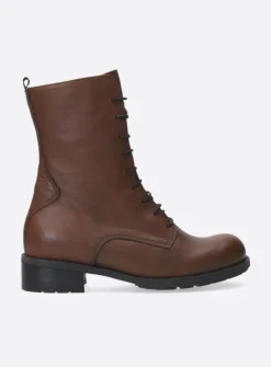 Veterlaarzen|Halfhoge Laarzen<Wolky Emery HV - 20430 cognac leer 20430cognacleer