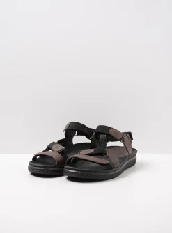 Sandalen<Wolky Energy Lady - bruin gevet leer bruingevetleer