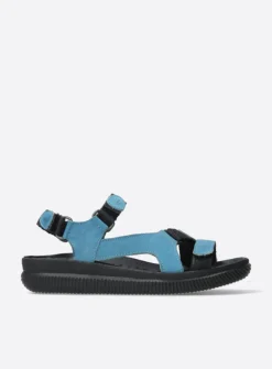 Sandalen<Wolky Energy Lady - jeans gevet leer jeansgevetleer