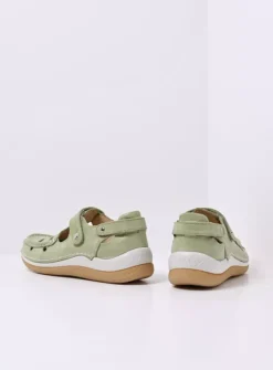 Bandschoenen<Wolky Esperanza - lichtgroen effectleer lichtgroeneffectleer