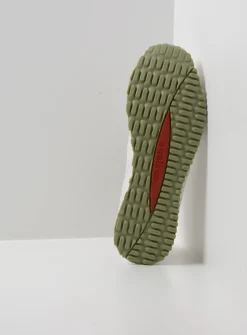 Wandelschoenen|Bandschoenen<Wolky e-Step - wit/lichtgroen leer wit/lichtgroenleer