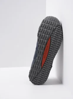 Lage Veterschoenen|Wandelschoenen<Wolky e-Walk - winterblauw stretch nubuck winterblauwstretchnubuck