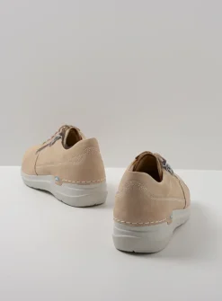 Lage Veterschoenen|Wandelschoenen<Wolky Feltwell - beige nubuck beigenubuck
