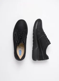 Lage Veterschoenen|Wandelschoenen<Wolky Feltwell - zwart nubuck zwartnubuck
