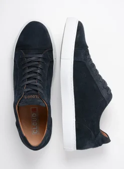 Veterschoenen Heren|Sneakers Heren<Wolky Forecheck - blauw suede blauwsuede