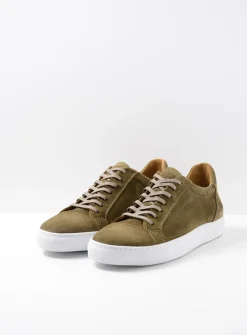 Veterschoenen Heren|Sneakers Heren<Wolky Forecheck - donker taupe suede donkertaupesuede