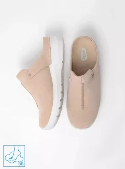 Slippers|Klompen<Wolky Holland DB - beige nubuck beigenubuck