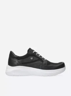 Lage Veterschoenen|Sneakers<Wolky Impact S2F - zwart combi stretch leer zwartcombistretchleer