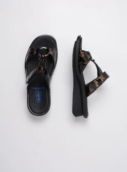 Slippers<Wolky Isa - brons croco lakleer bronscrocolakleer