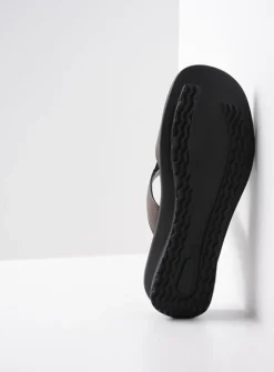 Slippers<Wolky Isa - brons leer bronsleer