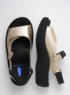 Sandalen<Wolky Jewel - goud leer goudleer