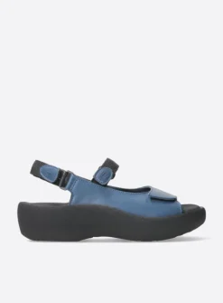 Sandalen<Wolky Jewel - jeans leer jeansleer