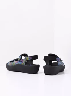 Sandalen<Wolky Jewel - jeansblauw/multi leer jeansblauw/multileer