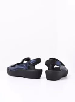 Sandalen<Wolky Jewel - marineblauw metallic nubuck marineblauwmetallicnubuck