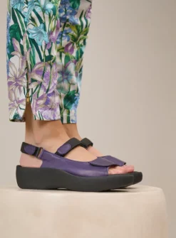 Sandalen<Wolky Jewel - paars leer paarsleer