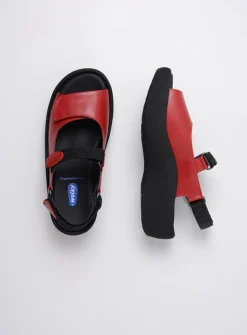 Sandalen<Wolky Jewel - rood leer roodleer