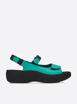 Sandalen<Wolky Jewel - turquoise leer turquoiseleer