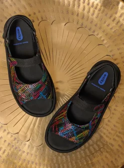 Sandalen<Wolky Jewel - zwart multi leer zwartmultileer