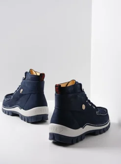 Hoge Veterschoenen<Wolky Jump Summer - denim nubuck denimnubuck