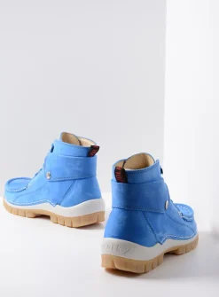 Hoge Veterschoenen<Wolky Jump Summer - hemelsblauw nubuck hemelsblauwnubuck