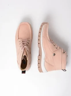 Hoge Veterschoenen<Wolky Jump Summer - nude nubuck nudenubuck
