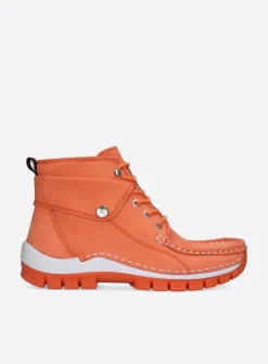 Hoge Veterschoenen<Wolky Jump Summer - oranje nubuck oranjenubuck