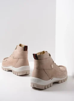 Hoge Veterschoenen<Wolky Jump Summer - safari nubuck safarinubuck
