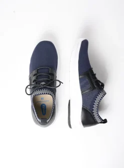 Lage Veterschoenen<Wolky Kalona - blauw 3D knitting blauw3Dknitting