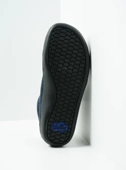 Veterschoenen Heren|Nette Schoenen Heren<Wolky Kansas Men - blauw nubuck blauwnubuck