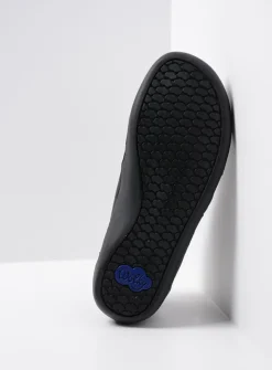 Veterschoenen Heren|Nette Schoenen Heren<Wolky Kansas Men - zwart leer zwartleer