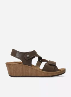 Sandalen<Wolky La Jolla - cederbruin effectleer cederbruineffectleer