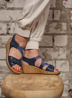 Sandalen<Wolky La Jolla - denim effectleer denimeffectleer