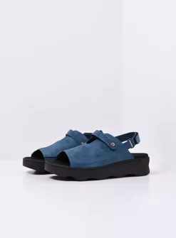 Sandalen<Wolky Laprida - blauw effectleer blauweffectleer