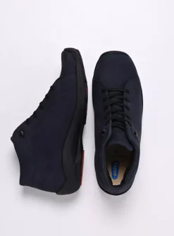 Lage Veterschoenen|Herfst/Winter<Wolky Louise - blauw nubuck blauwnubuck