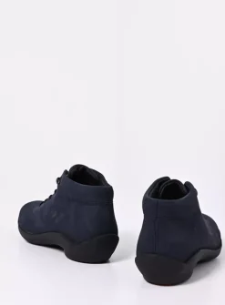 Lage Veterschoenen|Herfst/Winter<Wolky Louise - blauw nubuck blauwnubuck