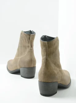 Cowboylaarzen|Enkellaarsjes<Wolky Lubbock - taupe suede taupesuede