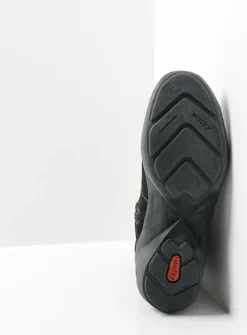 Halfhoge Laarzen|Herfst/Winter<Wolky Luna - zwart nubuck zwartnubuck