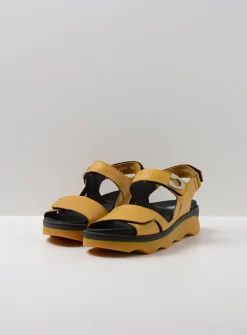 Sandalen<Wolky Medusa - amber leer amberleer