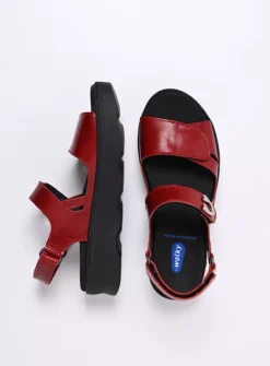 Sandalen<Wolky Medusa - bordeauxrood leer bordeauxroodleer