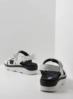 Sandalen<Wolky Medusa - wit leer witleer