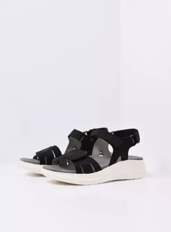 Sandalen<Wolky Miku - zwart nubuck zwartnubuck