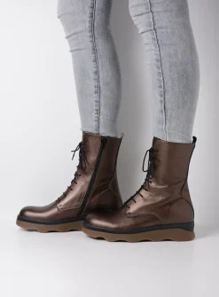 Veterlaarzen|Herfst/Winter<Wolky Mito - brons leer bronsleer