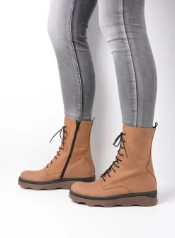 Veterlaarzen|Herfst/Winter<Wolky Mito - cognac nubuck cognacnubuck