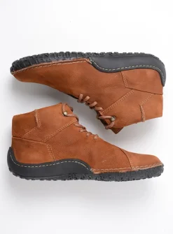 Hoge Veterschoenen|Herfst/Winter<Wolky Mokola - cognac nubuck cognacnubuck