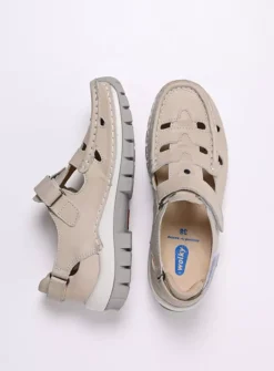 Bandschoenen<Wolky Move - gebroken wit nubuck gebrokenwitnubuck