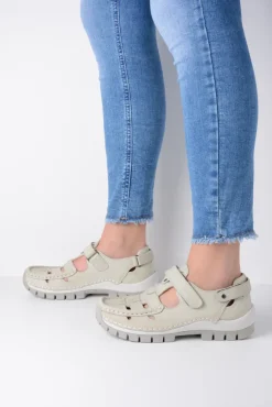 Bandschoenen<Wolky Move - offwhite leer offwhiteleer