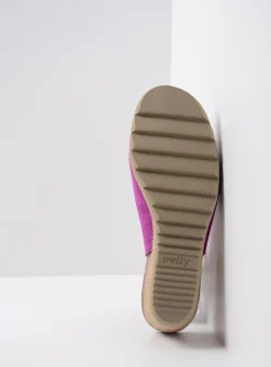 Sandalen<Wolky Murcia - fuchsia suede fuchsiasuede