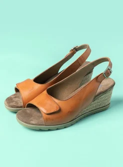 Sandalen<Wolky Murcia - naturel leer naturelleer